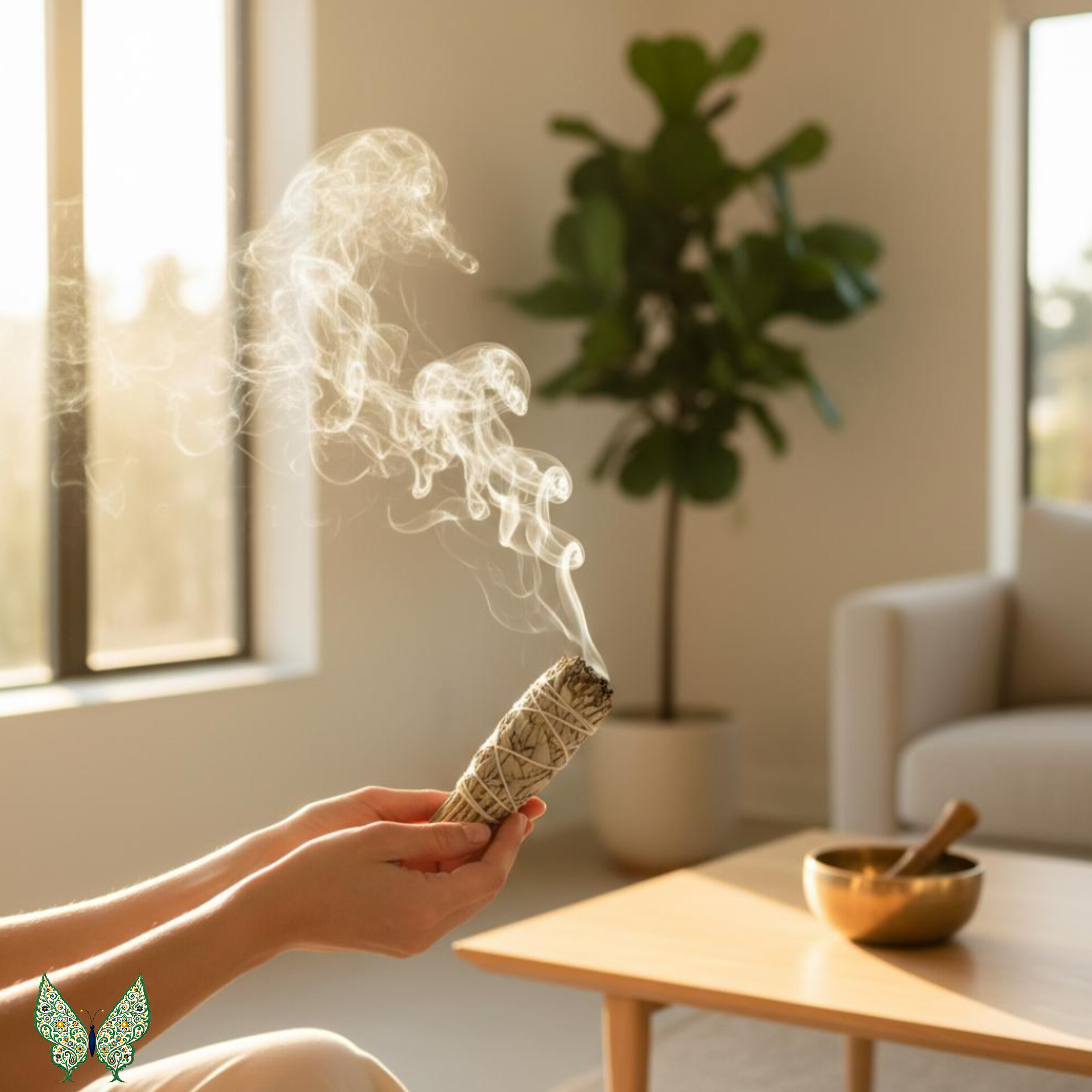 اسماج و دود گیاهان معطر