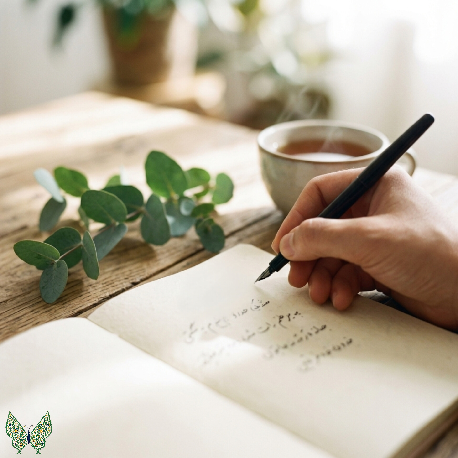 نوشتن احساسات در دفتر ژورنال